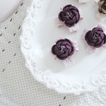 plus felt clip ( purple )