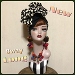 新作　8way ロングリボン　ヘアターバン　ヘアバンド　ターバン