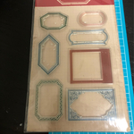 7枠　フレームクリアスタンプ