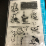 10枠　フレームクリアスタンプ