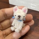 ミニチュア モールアート フレンチブルドッグ モールベア**Tamu bear