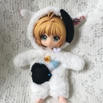 うしの着ぐるみ服、オビツ11サイズ用