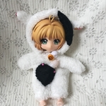 うしの着ぐるみ服、オビツ11サイズ用