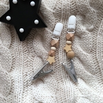 natural woodブランケットクリップ　2本set 北欧デザイン　ブランケットクリップ　マルチクリップ　