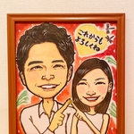 大切な人へのプレゼントにいかがですか❓似顔絵オーダー2000円✨