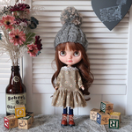 ＊ローウエストミワンピース＊３点セット＊10171＊ブライスアウトフィット＊blythe outfit＊