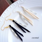♯８３《再販》秋冬のフリンジタッセルピアス