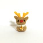 【再販】ちょこんとかわいいクリスマス  赤鼻のトナカイくん