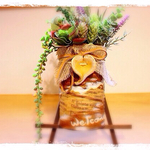 Welcome Frame ~Heart pot Large size~