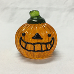 ガラス　ハロウィンカボチャ　オレンジ　2