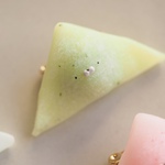 やつはし 抹茶 ブローチ