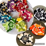 仮置き 立体 マスクケース かわいいお花柄 仮置きマスクケース 1枚分