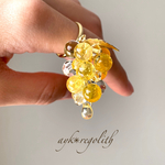 🆕10/19(月)22:30発売🍯Honey grape ring