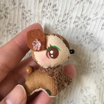 4センチ、バンビのぬいぐるみ