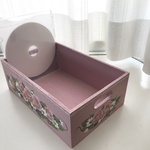 薔薇の整理箱大★トールペイント