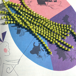 【1連25コセット】JIRI＊IVANA#czech beads#チェコビーズbicone6㎜ pistàcchio green