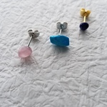 【SALE】PEBBLES/片耳用スタッドピアスのセットC