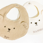 【再販決定】名入れワッフルくまさんスタイ🧸
