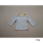 90サイズ・クロスショルダー長そでTシャツ（フルーツ・O ）