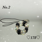 No.2   モリオン×アクアオーラ　ストラップ