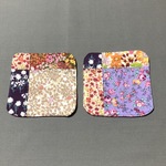 【n様オーダー品】ume＊mew コースター（2枚セット）