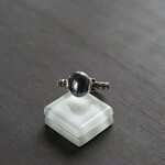 ヘマタイト　ラギットデザインリング　SILVER925