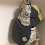 オーダー作品　ベビーリュック&チューリップハット