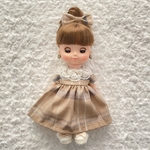 【オーダー】チェックワンピース♡メルちゃん ソランちゃん 服 ワンピース
