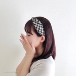 秋の小花柄ヘアバンド*✲ﾟ