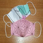 和柄立体マスク 《2枚組》