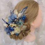 オーダー品✨ヘッドドレス★ウエディング★ナチュラル★ガーデン★結婚式★花嫁★卒業式★ヘアアクセサリー★ヘッドパーツ★マタニティフォト★成人式