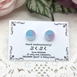 3colors 琉球ガラスピアス【アレルギー対応】