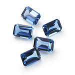 1粒売り 宝石質ロンドンブルートパーズレクタングル6×4mm ルース