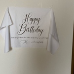 大判 バースデータペストリー　happy birthday