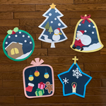 壁面飾り【メリークリスマス】12月