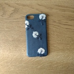 *受注製作*ミナペルホネン*skip*ブルーグレー*mina perhonen*iPhoneケース*iPhoneカバー*スマホケース*スマホカバー