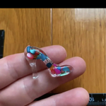 レジンハイヒール靴