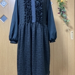 k様専用品(ブラックレースとニットのワンピース)