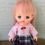 メルちゃん 制服風ワンピース