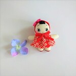 頭巾ちゃん(5㎝)＊ブローチ＊⑥
