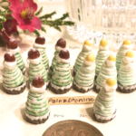 【ミニチュア】きらめくクリスマスツリーモンブラン