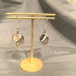 ハンドメイド シンプルシルバービジューピアス【イヤリング交換無料】