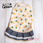 🍍パイナップル✖️デニムスカート🌻　Sロング丈