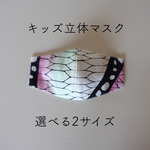キッズ立体マスク(蝶の羽模様)