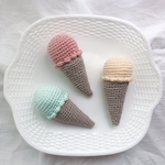 あみぐるみ・アイスクリーム🍦 オーガニックコットン使用