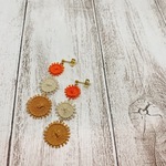 イエベ（spring）におすすめ☆揺れる可愛い3連ピアス♪