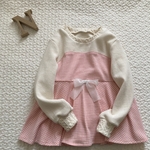 ＊120size＊　シンプル千鳥柄フリルT
