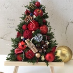 【再再再再販】2020 クリスマス　スタンド型　あったかcuteなXmasツリー❤　  赤ver.