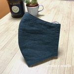 大人用マスク（メンズ）　ダークグリーン