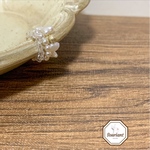 𓏸𓐍 淡水パールとスワロフスキーのイヤーカフ 𓏸𓐍 3点セット